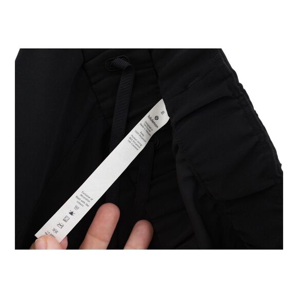 Lululemon On The Fly Woven Crop Womens Size 8 Black NWT - Picture 8 of 9